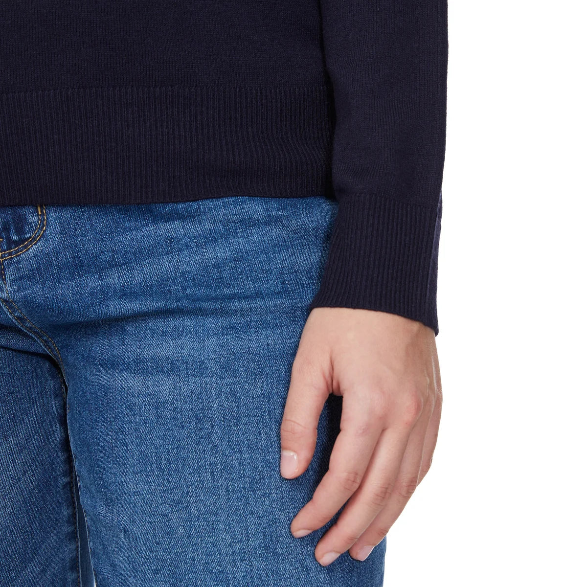 LOFT - Chandail en Tricot pour Femme-COSTCO-1912922-BLEU-MARIN-NAVY-4