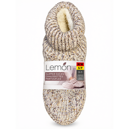 LEMON - Chaussettes-Pantoufles pour Femme