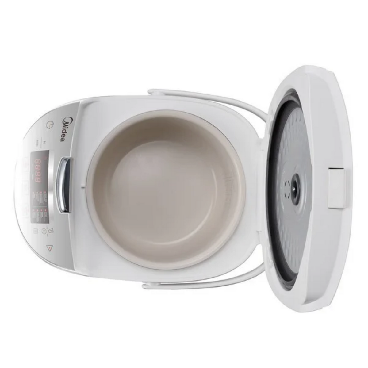 MIDEA – Cuiseur à riz de 6 tasses avec fonction faible teneur en sucre | MIDEA – 6-cup rice cooker with low-sugar cooking function