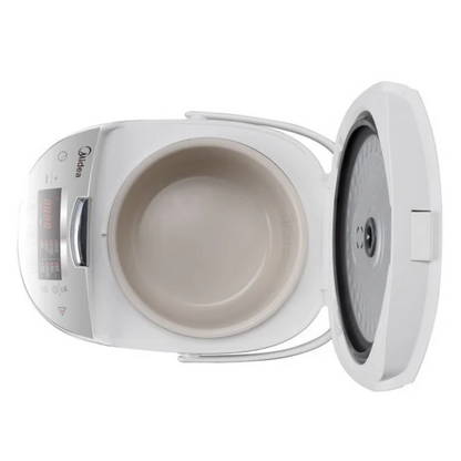 MIDEA – Cuiseur à riz de 6 tasses avec fonction faible teneur en sucre | MIDEA – 6-cup rice cooker with low-sugar cooking function