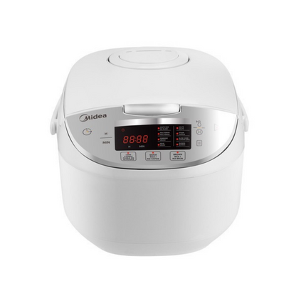 MIDEA – Cuiseur à riz de 6 tasses avec fonction faible teneur en sucre | MIDEA – 6-cup rice cooker with low-sugar cooking function