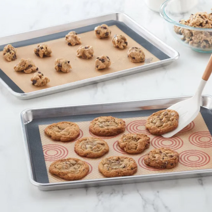 MIU – Ensemble de 4 tapis de cuisson en silicone antiadhésif et réutilisable / MIU – Set of 4 non-stick reusable silicone baking mats