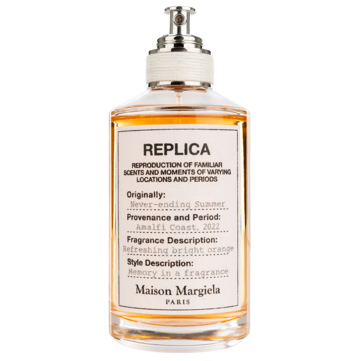 MAISON MARGIELA REPLICA - Eau de Toilette Never-Ending Summer 100 ml