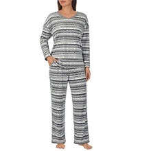 Charger l&#39;image dans la galerie, nautica-pyjama-2-pièces-feme-women-piece-sleepwear-set-4
