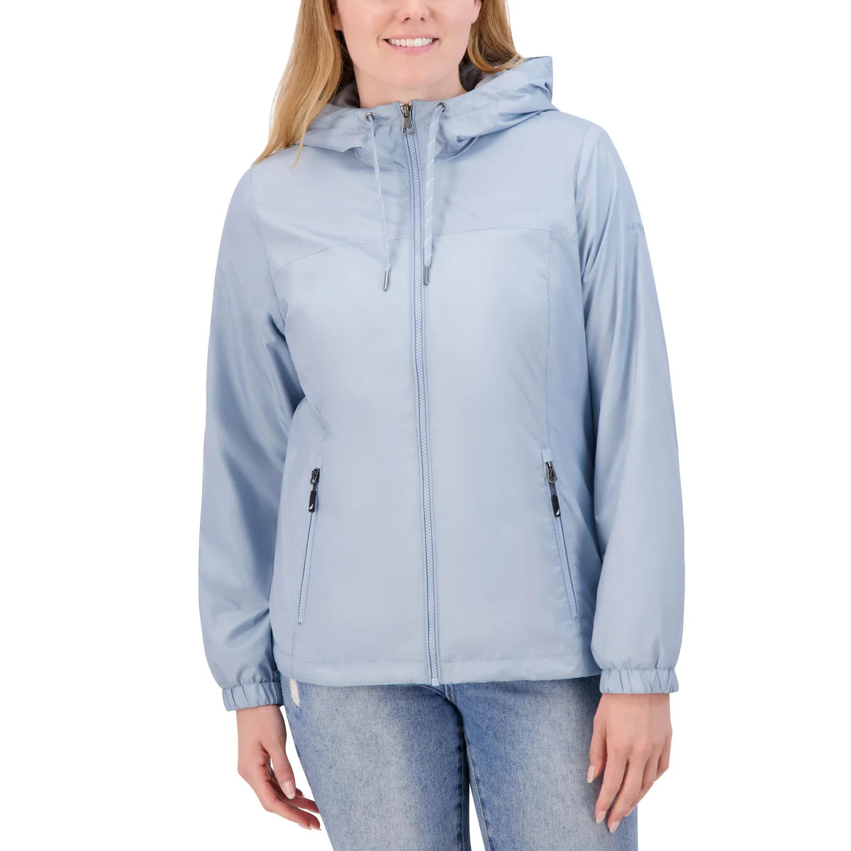NAUTICA - Veste Coupe-Vent Doublée pour Femme-WOMEN'S-WINDBREAKER-LINED-COSTCO-1869303-BLUE-BLEU
