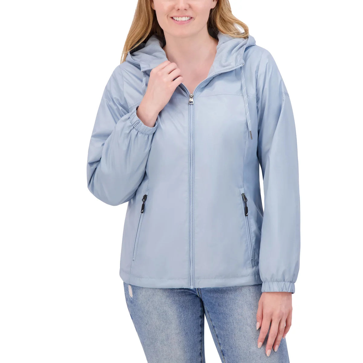 NAUTICA - Veste Coupe-Vent Doublée pour Femme-WOMEN'S-WINDBREAKER-LINED-COSTCO-1869303-BLUE-BLEU-4