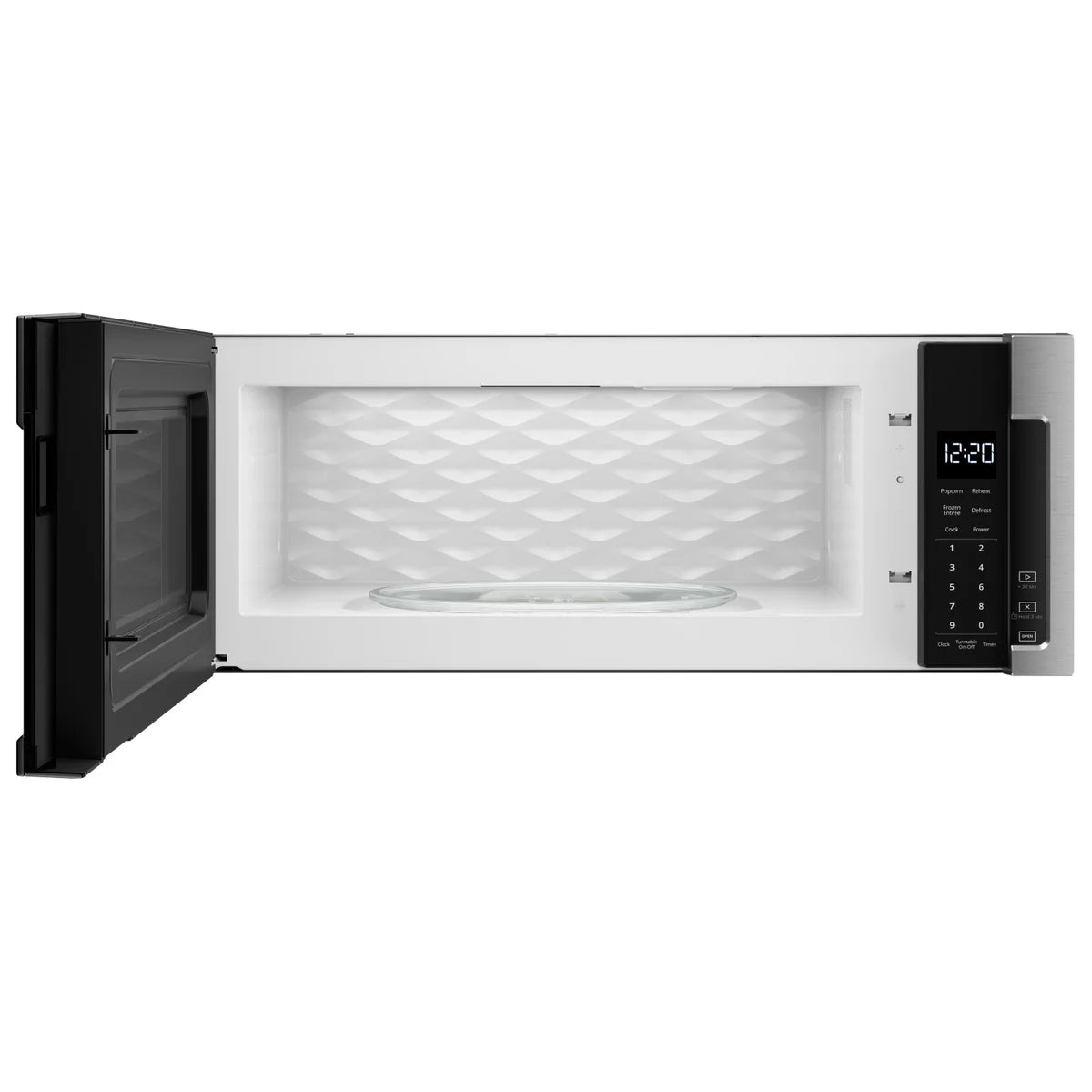 WHIRLPOOL - Four à Micro-Ondes Mince à Hotte Intégrée *Boite Ouverte*-LOW-PROFILE-MICROWAVE-HOOD-COMBINATION-COSTCO-6660167-YWML55011HS-4
