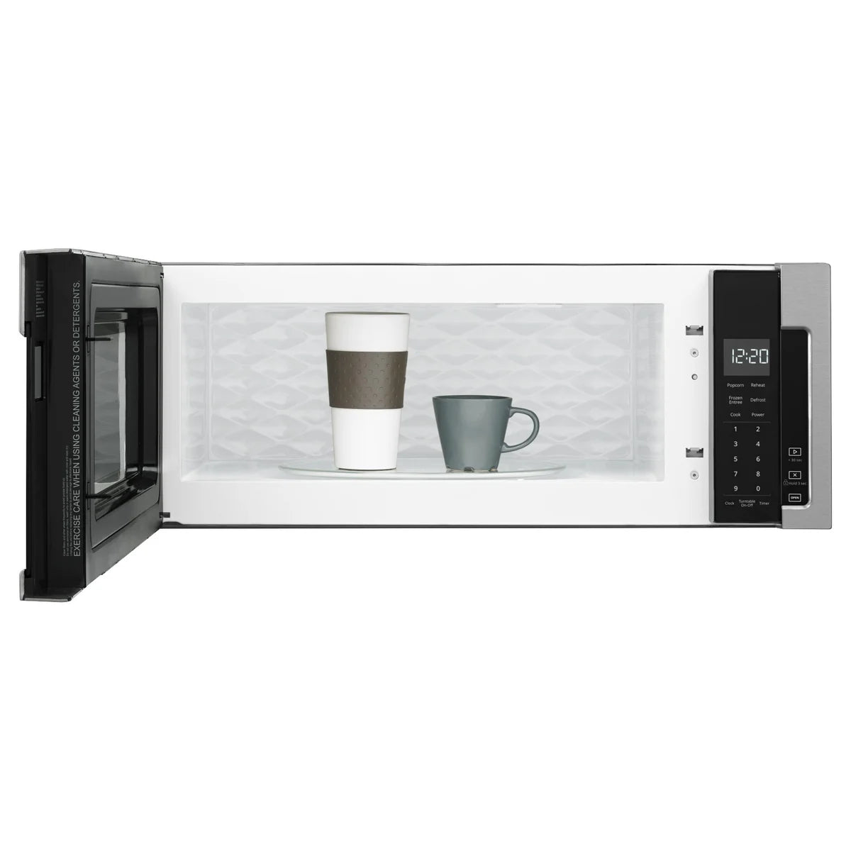 WHIRLPOOL - Four à Micro-Ondes Mince à Hotte Intégrée *Boite Ouverte*-LOW-PROFILE-MICROWAVE-HOOD-COMBINATION-COSTCO-6660167-YWML55011HS-6