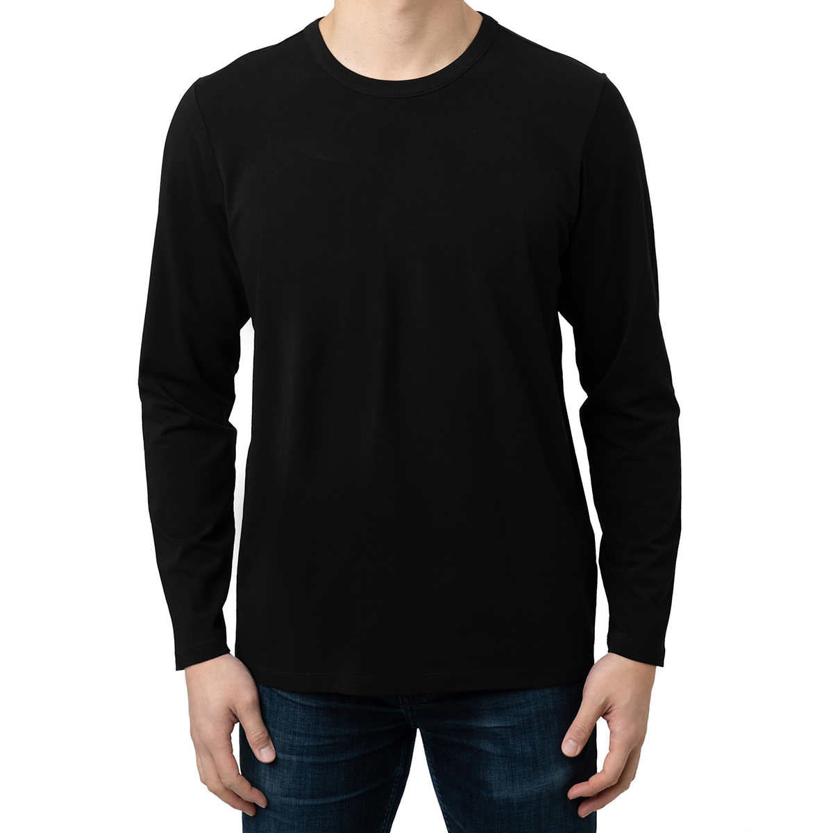 rough dress long sleeve t shirt Rough Dress - T-shirt basique manches longues pour hommes