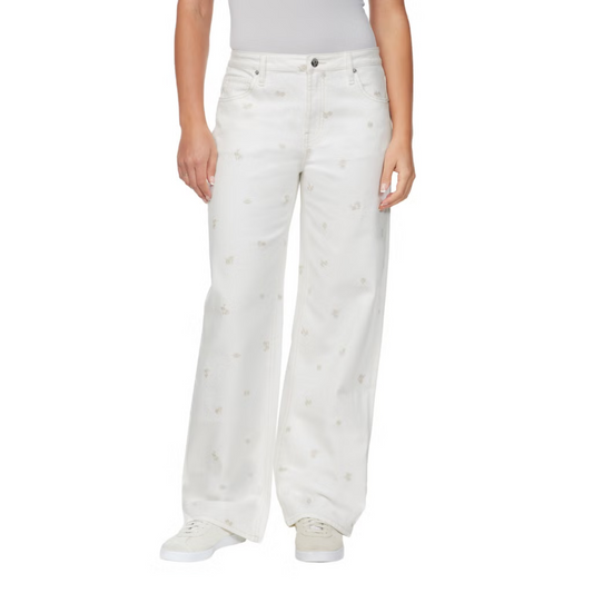 Jean Hudson à taille haute et à jambes larges pour femmes | Hudson women's high-waisted wide-leg jeans