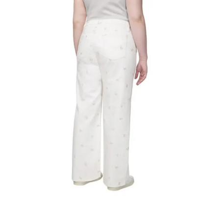Jean Hudson à taille haute et à jambes larges pour femmes | Hudson women's high-waisted wide-leg jeans