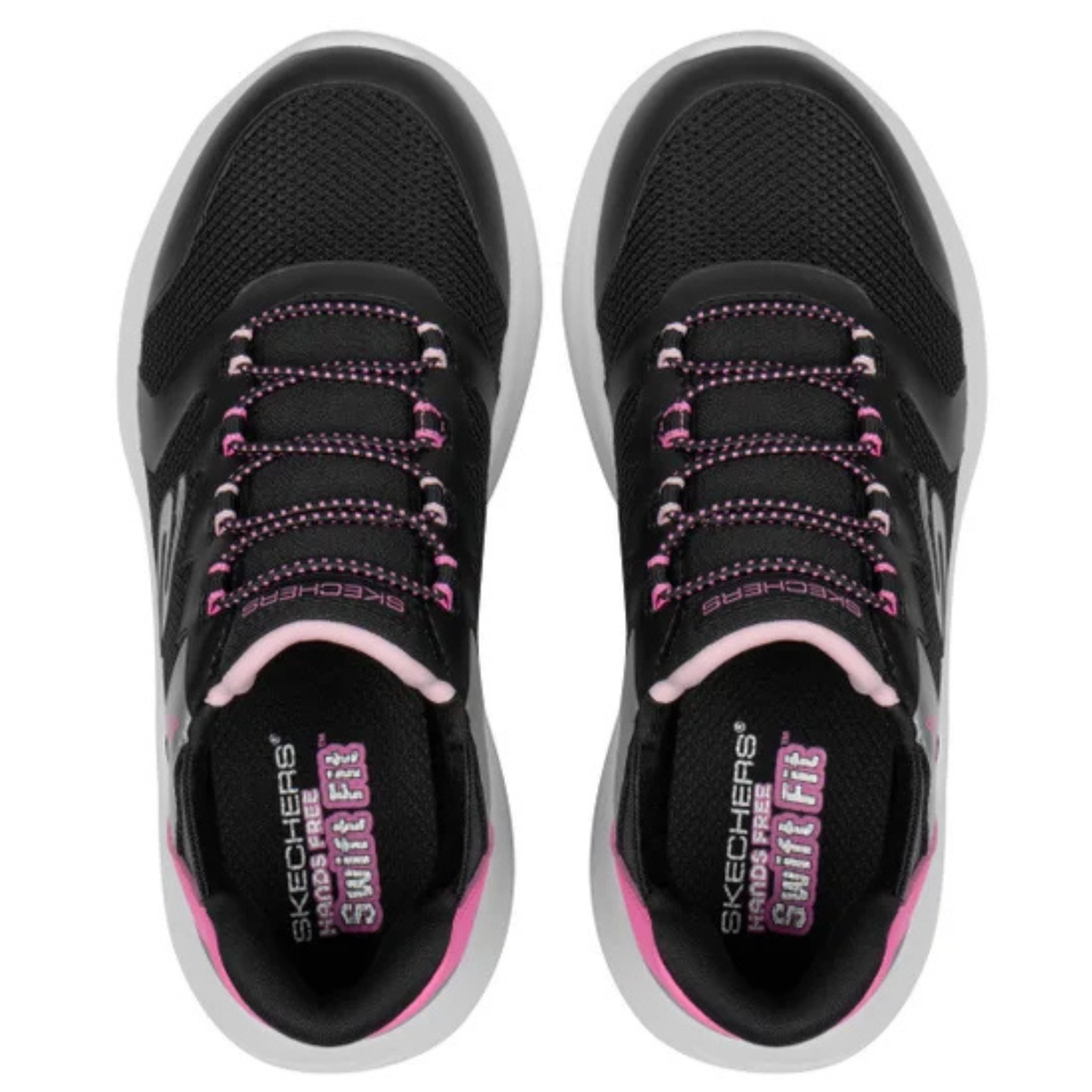 SKECHERS - Chaussures Swift Fit pour Fille Noir | Girl's Swift Fit Shoe Black 2001659