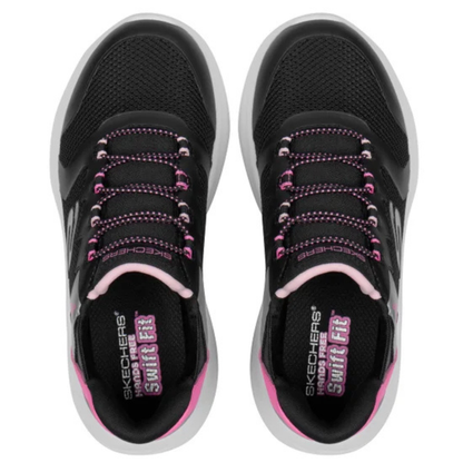 SKECHERS - Chaussures Swift Fit pour Fille Noir | Girl's Swift Fit Shoe Black 2001659