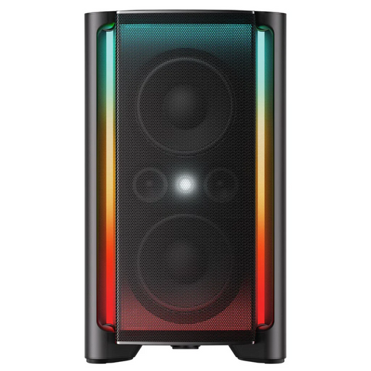 TCL – Enceinte de fête portable Bluetooth de 340 W avec éclairage DEL | TCL – 340W portable Bluetooth party speaker with LED lighting