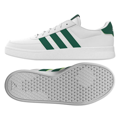 ADIDAS - Chaussures de Tennis Breaknet pour Homme-Mens-Shoes-Blanc-Vert-White-Green-1962010-1859122
