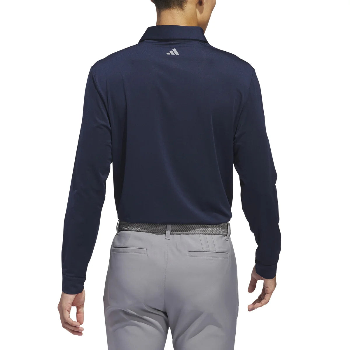 ADIDAS - Polo à Manches Longues pour Homme-men's-longsleeve-polo-shirt-costco-1838140-it7213-blue-bleu-3