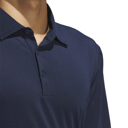 ADIDAS - Polo à Manches Longues pour Homme-men's-longsleeve-polo-shirt-costco-1838140-it7213-blue-bleu-4