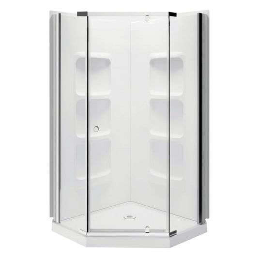 APPOLLO - Ensemble de Douche Néo-Angle Bethany-Neo-angle Shower Kit-1603400-chrome-2