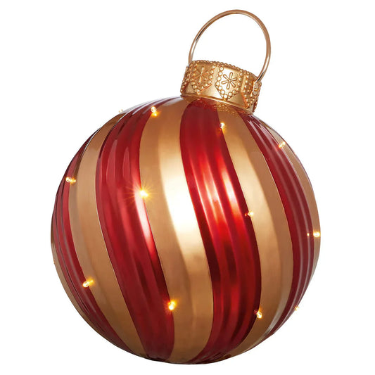 Décoration de Noël Géante avec Ampoules à DEL-giant-christmas-decoration-ornament-boule-led-lights-costco-1600375