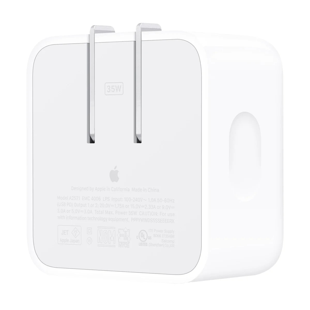APPLE - Adaptateur d'Alimentation Compact de 35W à Double Port USB-C-compact-power-adaptater-dual-port-costco-2352035-2