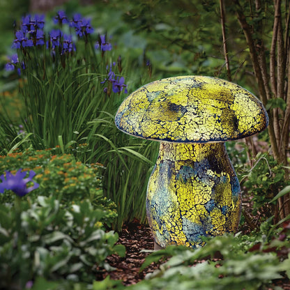 AURORA LIGHTING - Lampe Champignon en Mosaïque Solaire-Solar-Mosaic-Mushroom-Light-Vert-Green-1938047-3938047