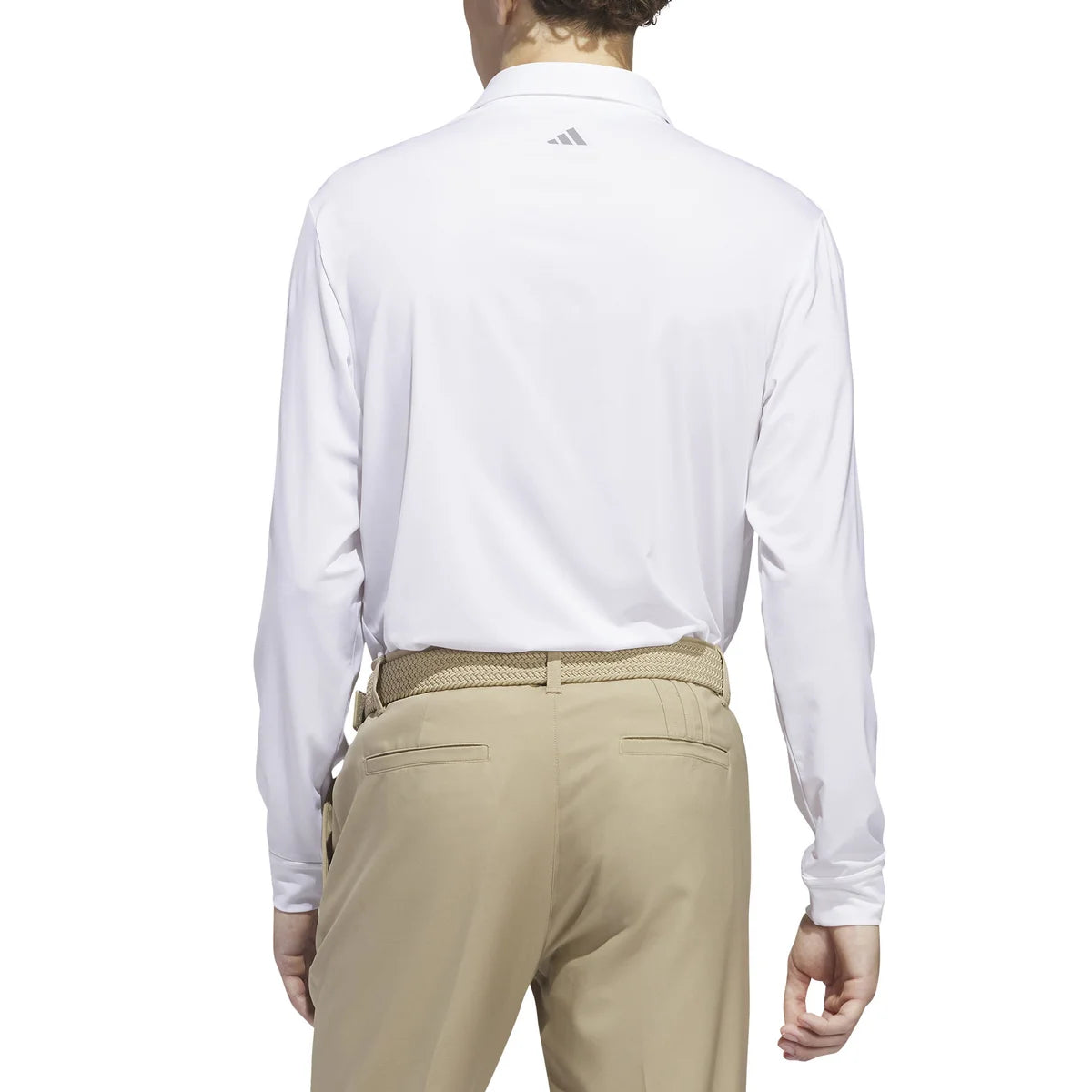 ADIDAS - Polo à Manches Longues pour Homme-men's-longsleeve-polo-shirt-costco-1838140-it7213-blanc-white-3