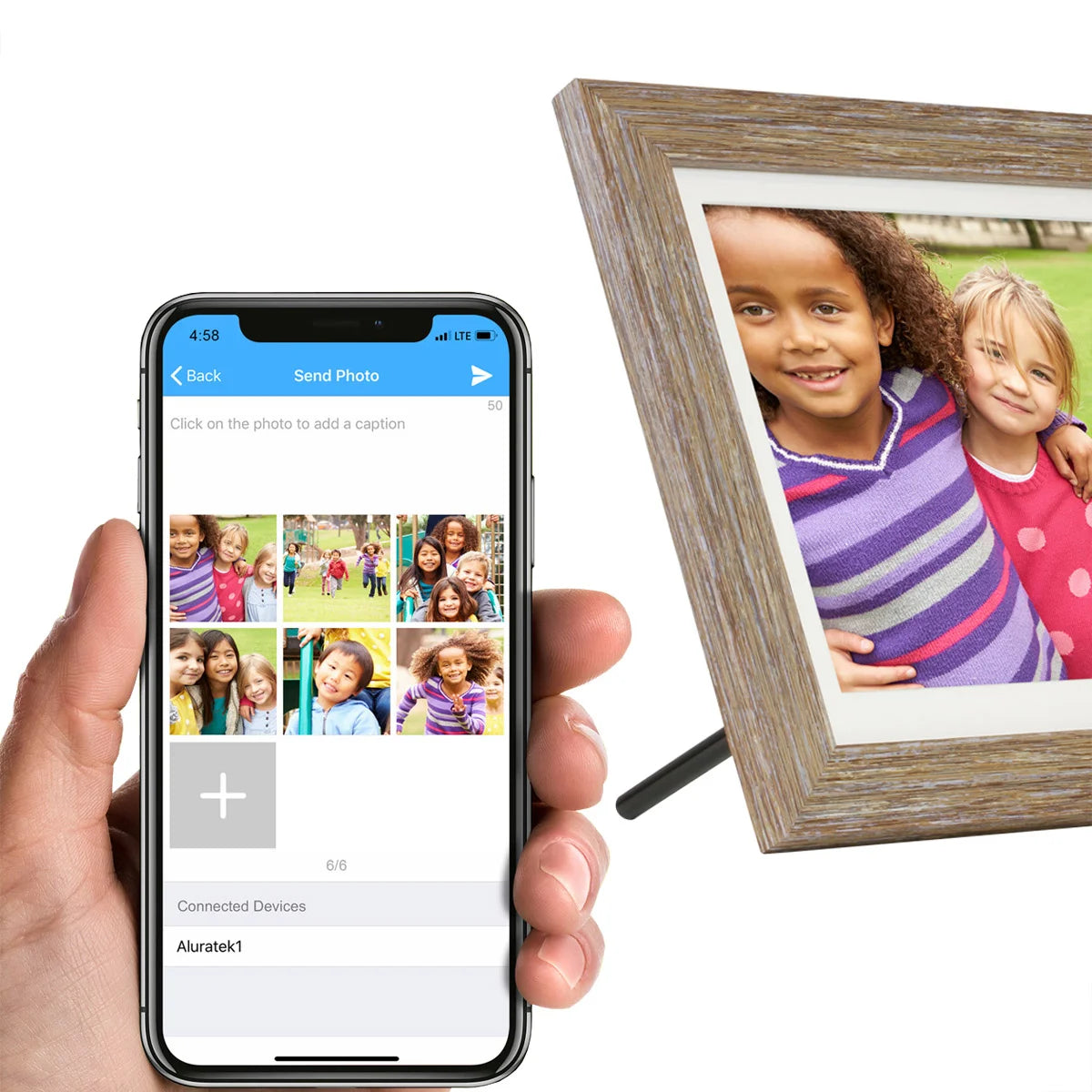ALURATEK - Cadre Photo Numérique de 13,3 po-DIGITAL-PHOTO-FRAME-IN-COSTCO-1946621-5