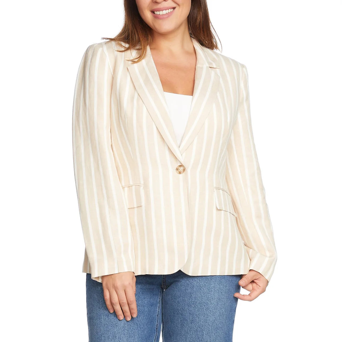 PHILOSOPHY-VESTON-LIN-FEMME-WOMEN'S-LINEN-BLAZER-5