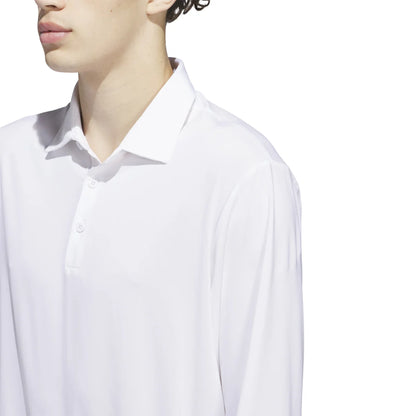 ADIDAS - Polo à Manches Longues pour Homme-men's-longsleeve-polo-shirt-costco-1838140-it7213-blanc-white-4