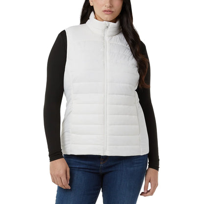 32° HEAT - Veste Sans Manche Air Nano pour Femme-women's-sleeveless-vest-lightweight-costco-1087000-white-blanc