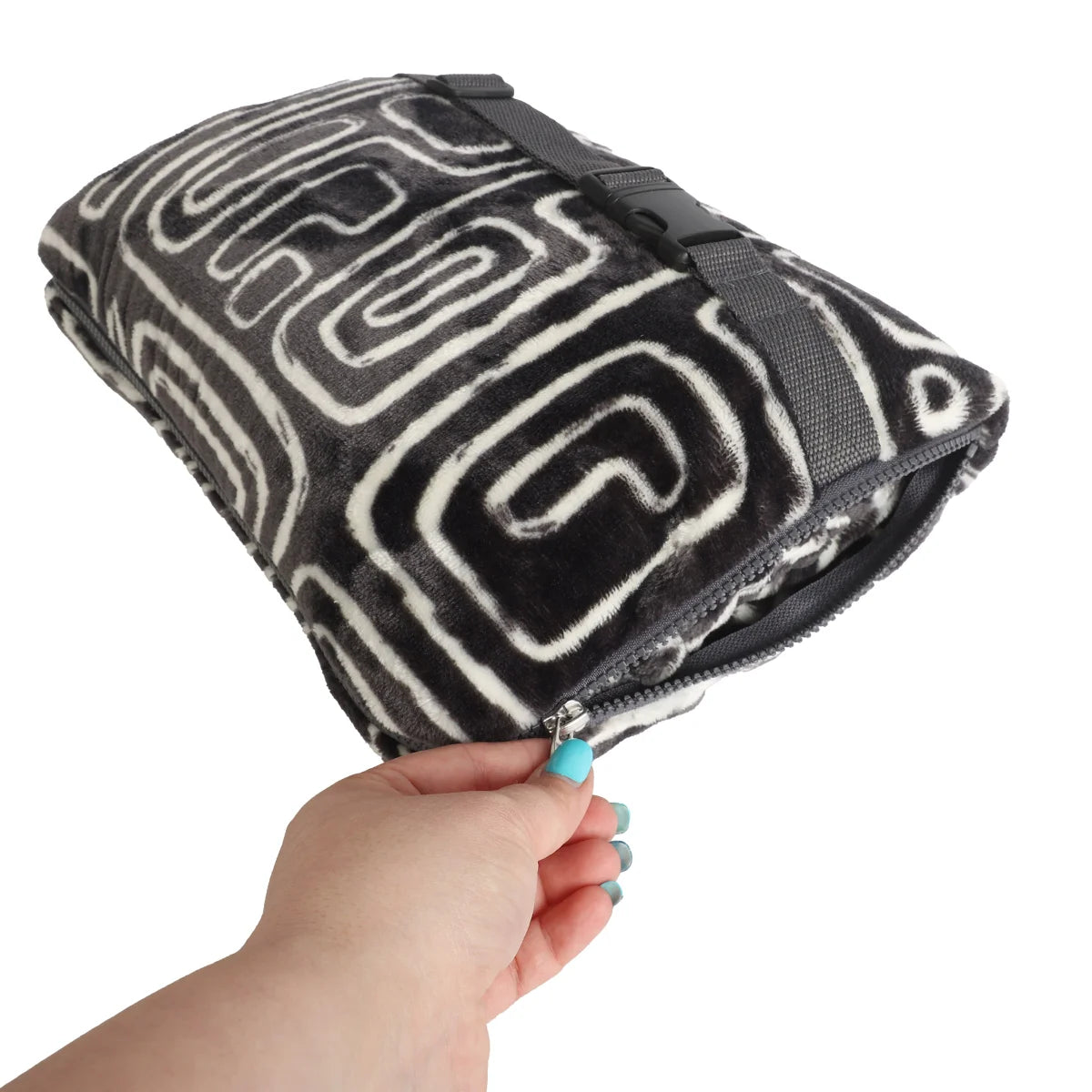 HOME RETREAT - Couverture Oreiller De Voyage Avec Masque Nemco - 5895026 - travel - pillow - blanket - grey-3 - costco