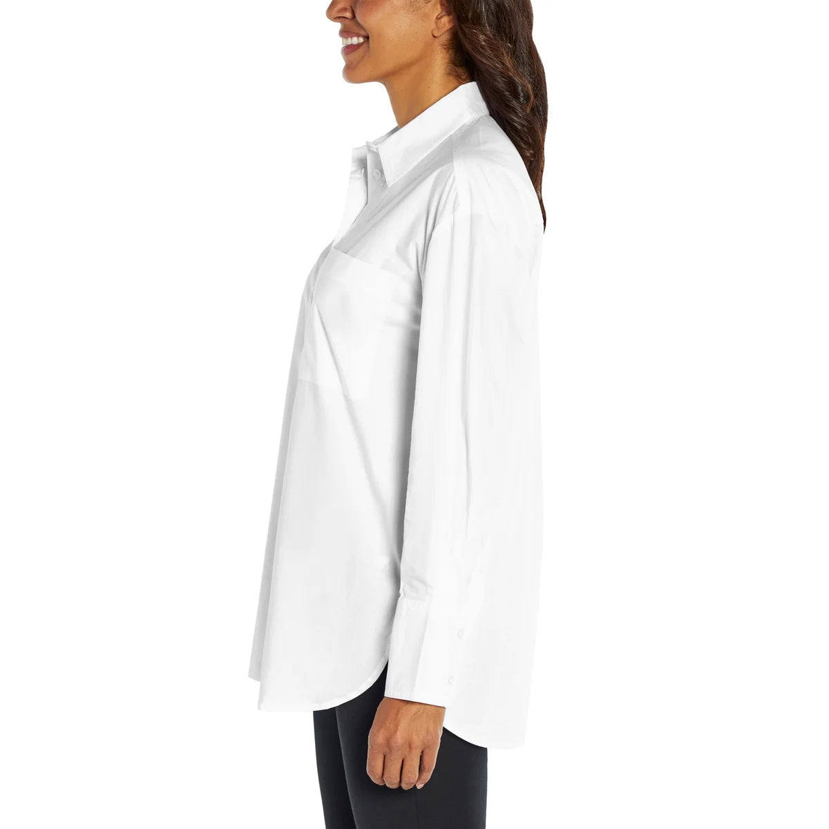 banana-republic-chemisier-femme-women's-button-down-shirt-white-blanc-2