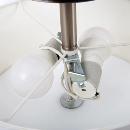 LUMINUS LED - Plafonnier Semi-Encastré avec Abat-Jour en Lin Alice-semi-flush-with-linen-shade-costco-1789296-7
