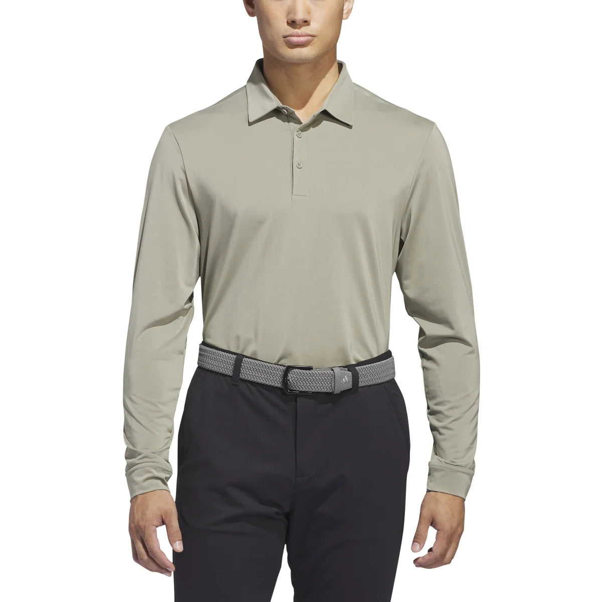 ADIDAS - Polo à Manches Longues pour Homme-men's-longsleeve-polo-shirt-costco-1838140-it7213-green-vert