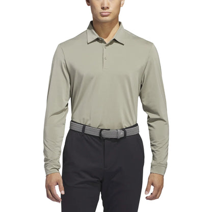 ADIDAS - Polo à Manches Longues pour Homme-men's-longsleeve-polo-shirt-costco-1838140-it7213-green-vert