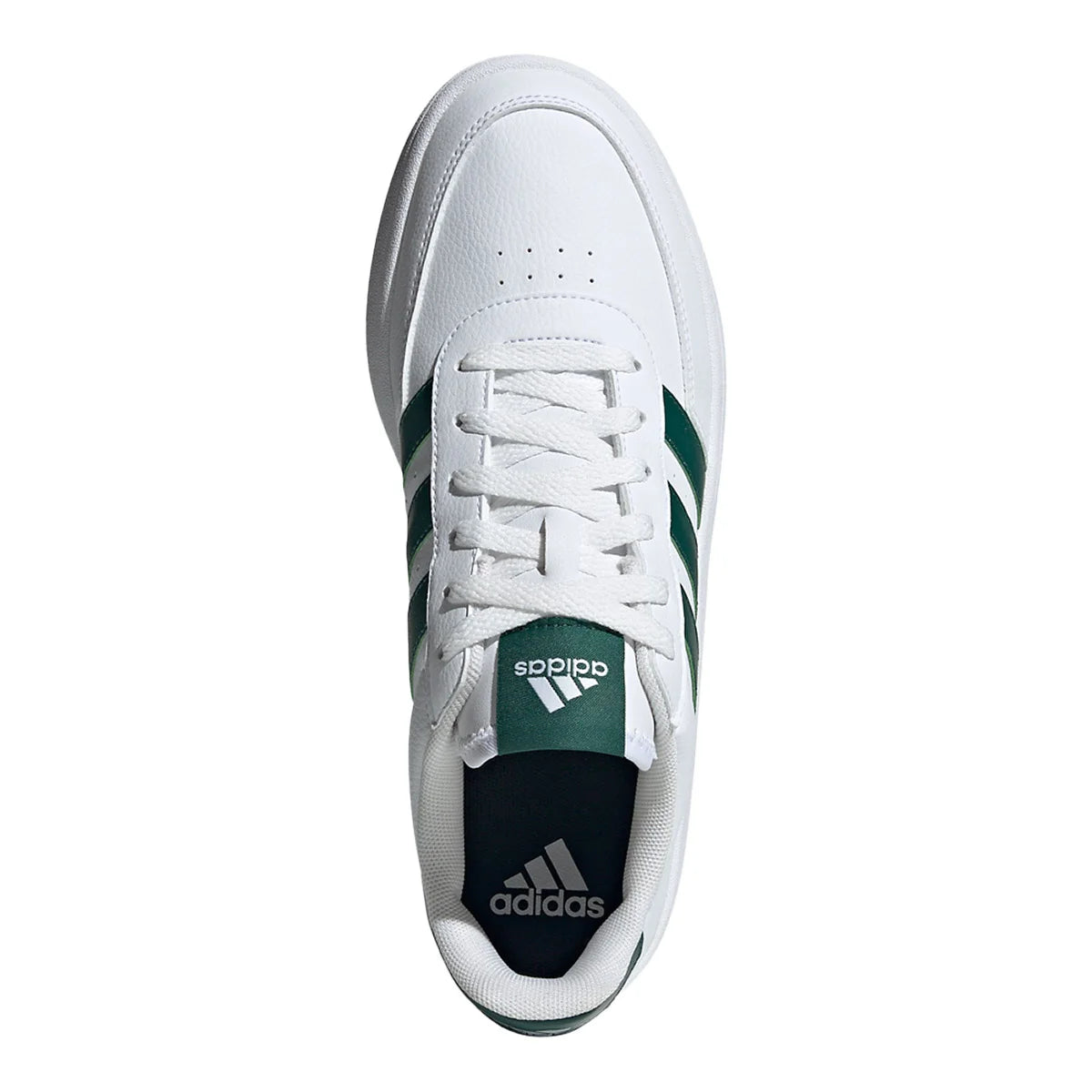 ADIDAS - Chaussures de Tennis Breaknet pour Homme-Mens-Shoes-Blanc-Vert-White-Green-1962010-1859122
