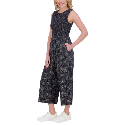 ANDREW MARC - Combinaison à Jambe Large pour Femme-WOMEN'S-WIDE-LEG-JUMPSUIT-COSTCO-1876509-NOIR-BLACK-2