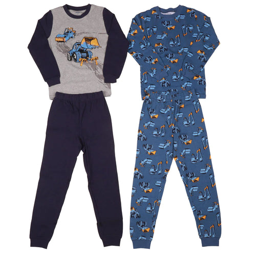pekkle-ensemble-pujama-4-pièces-garçon-enfant-kids-piece-pajama-set