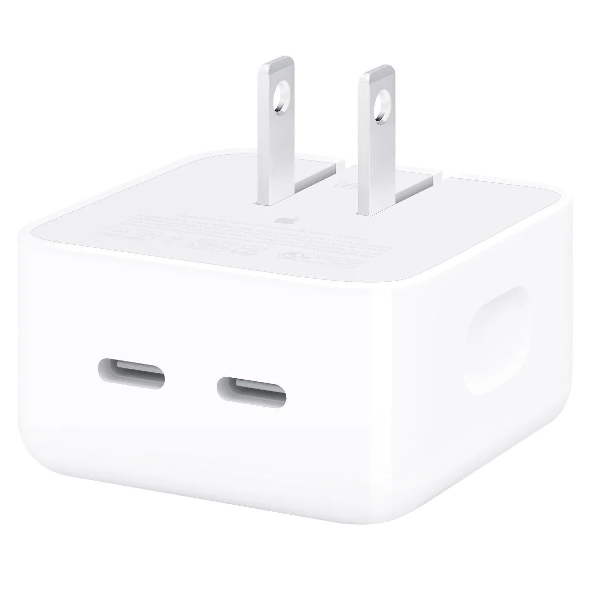 APPLE - Adaptateur d'Alimentation Compact de 35W à Double Port USB-C-compact-power-adaptater-dual-port-costco-2352035