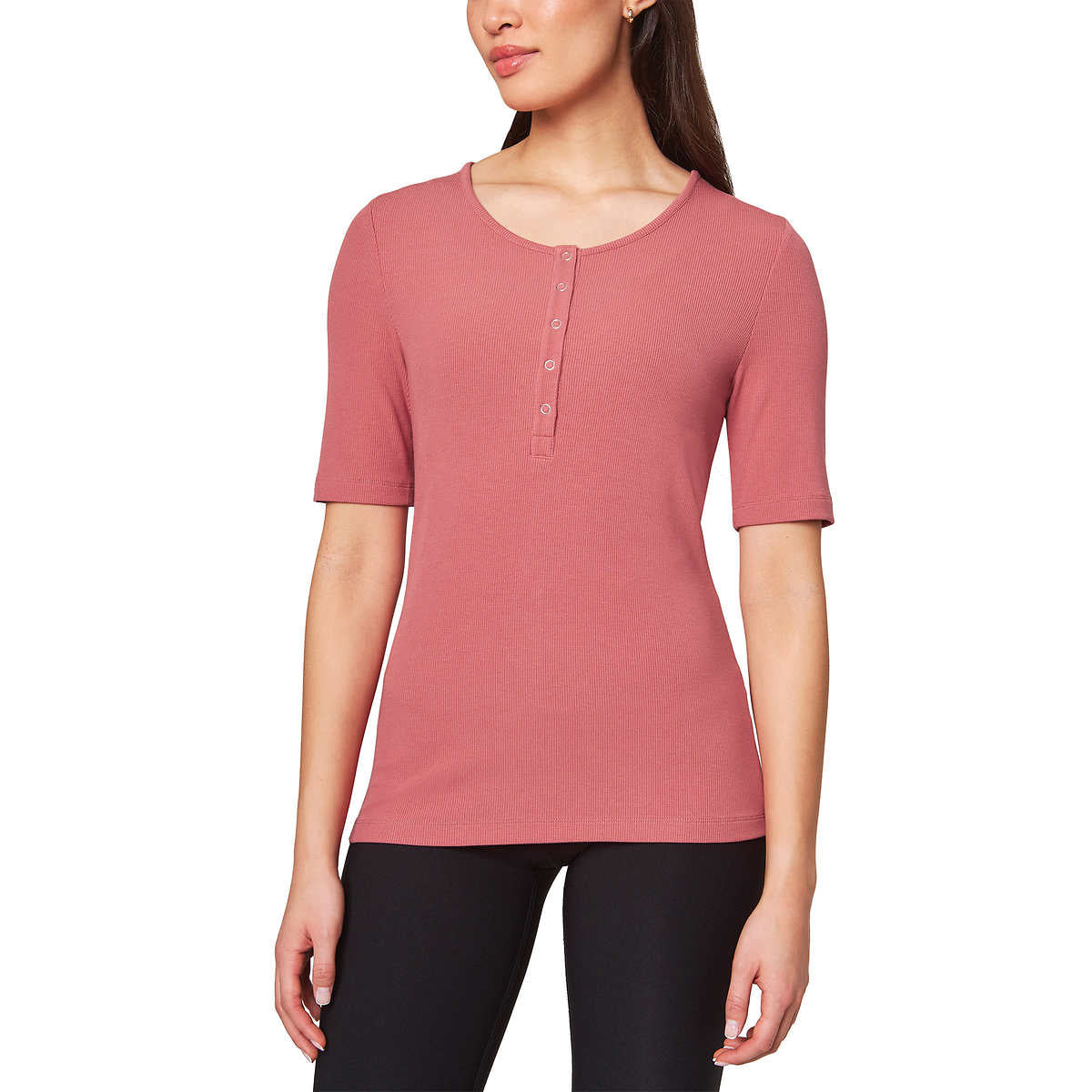 mondetta-haut-henley-femme-women's-top