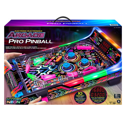 AMBASSADOR - Jeu électronique arcade Pro Pinball | AMBASSADOR – Pro Pinball Electronic Arcade Game