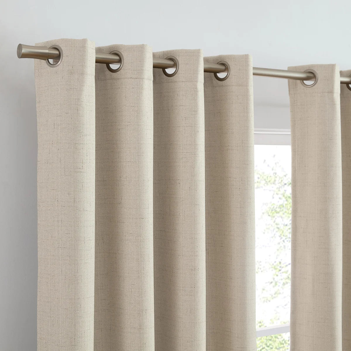 SUN+BLK - Ensemble de 2 Rideaux Totalement Obscurcissant Maxwell-beige-2-set-total-blackout-curtains-pack
