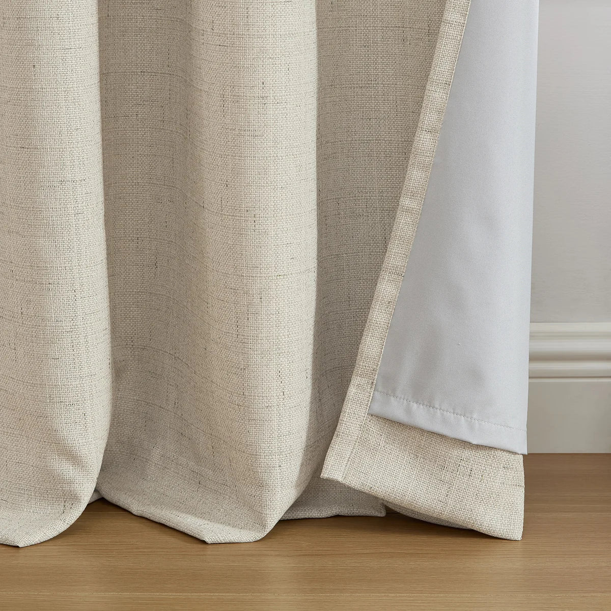 SUN+BLK - Ensemble de 2 Rideaux Totalement Obscurcissant Maxwell-beige-3-set-total-blackout-curtains-pack