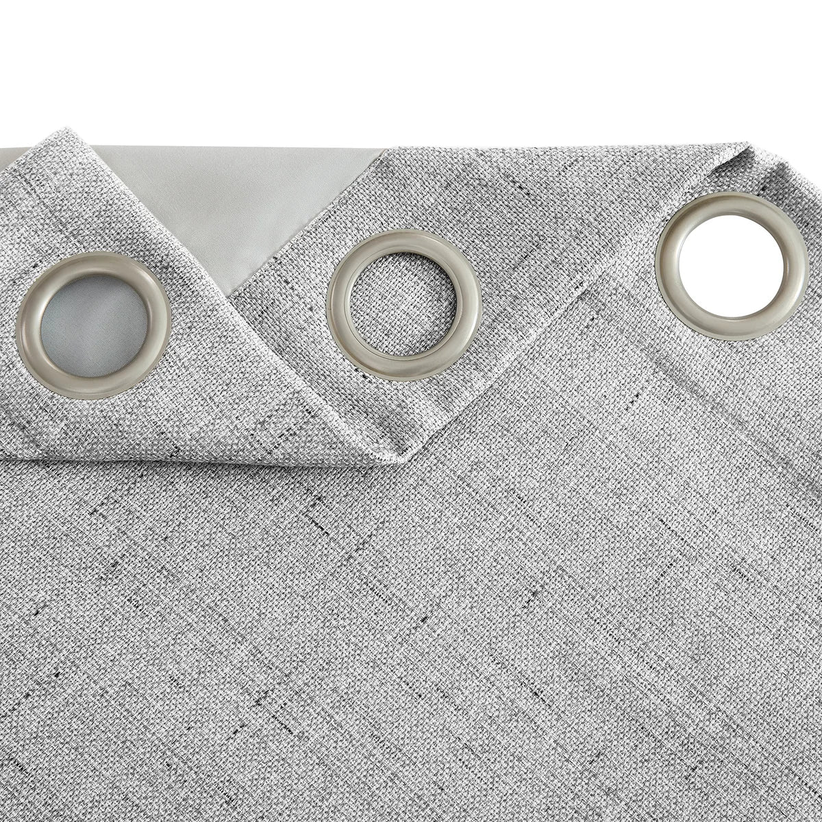 SUN+BLK - Ensemble de 2 Rideaux Totalement Obscurcissant Maxwell-gris-grey-5-set-total-blackout-curtains-pack