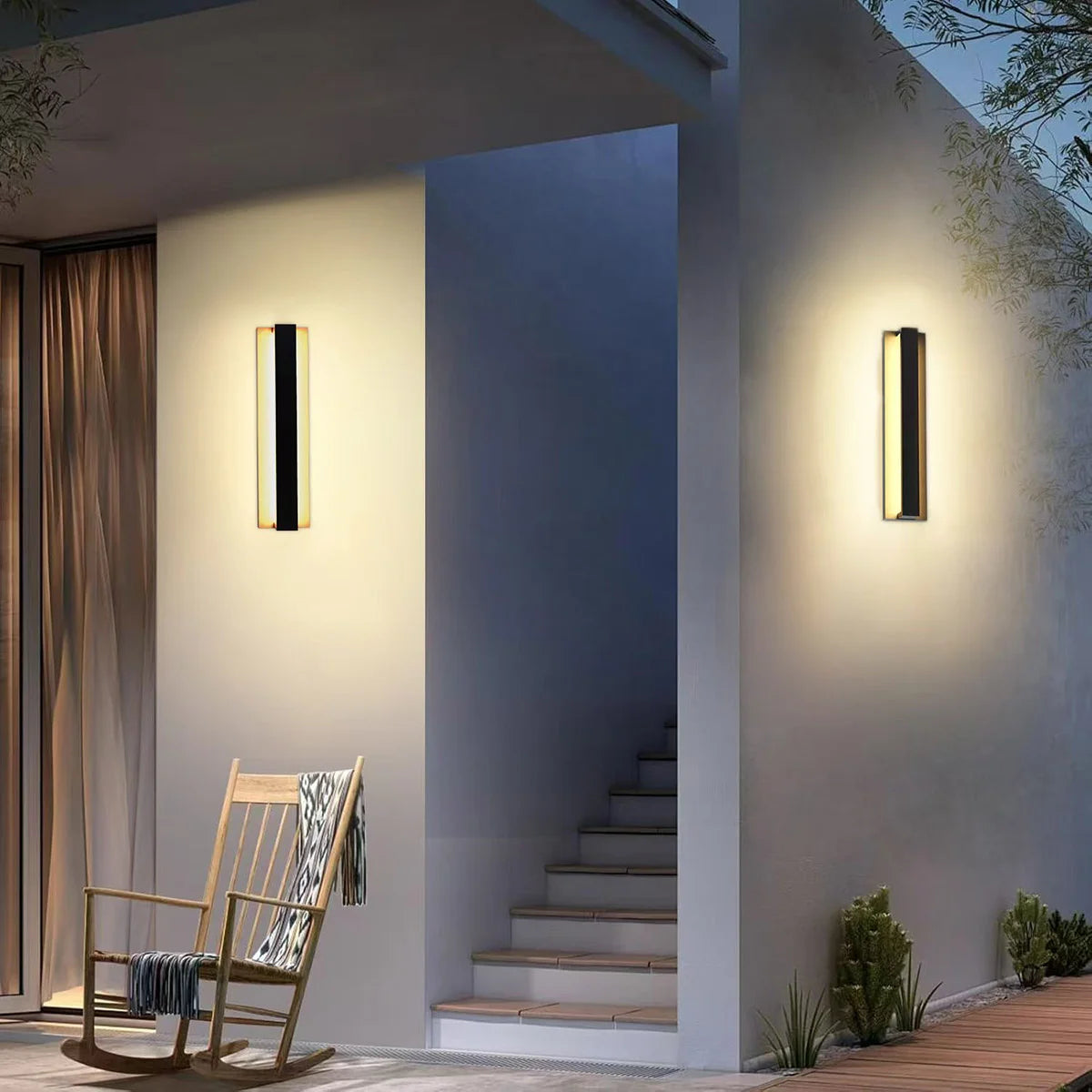 BAZZ - Applique Murale à DEL Intégrée Luvia-integrated-led-wall-fixture-costco-1791289-5
