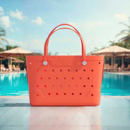THIRTIETH-SENSE-Sac-Plage-Beachcomber-beach-bag-tote-costco-1793019-orange-3