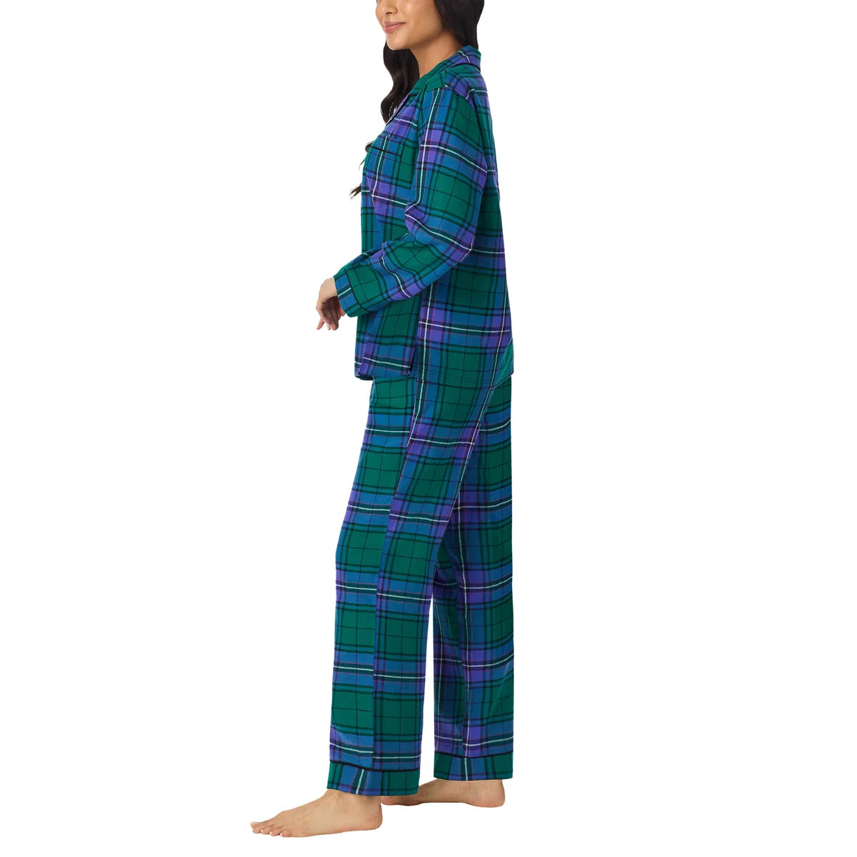 BEDHEAD - Ensemble de Pyjama 2 Pièces pour Femme-women's-pajama-piece-costco-4323333-green-vert-3