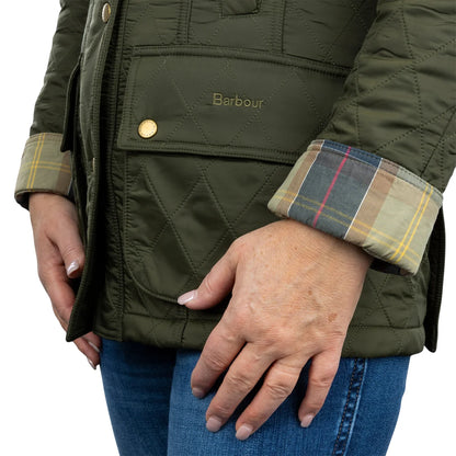 BARBOUR - Veste Matelassée Beadnell Polarquilt pour Femme-jacket-quilted-LQU0471NY91-VERT-GREEN-COSTCO-1937395-4