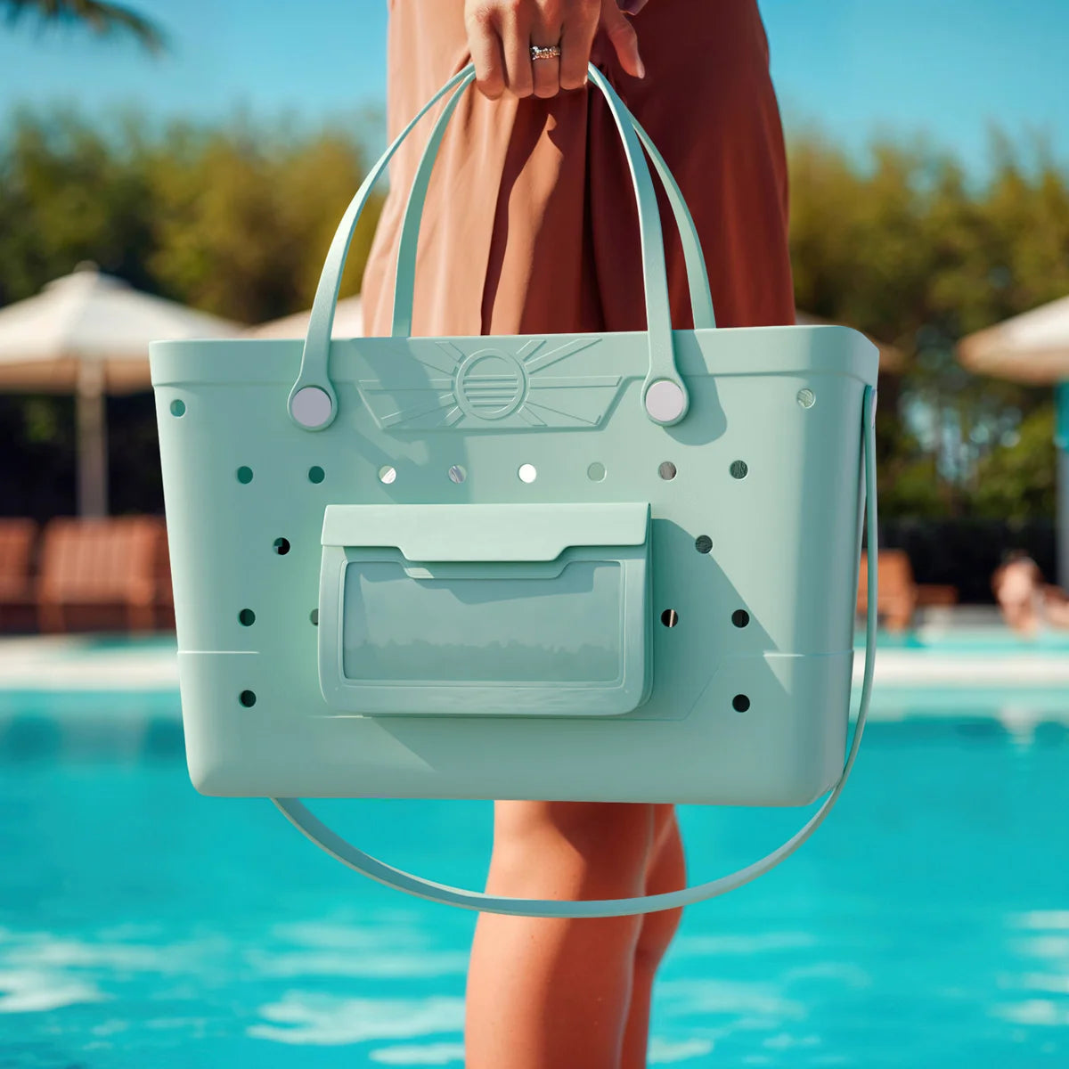 THIRTIETH-SENSE-Sac-Plage-Beachcomber-beach-bag-tote-costco-1793019-green-vert-3