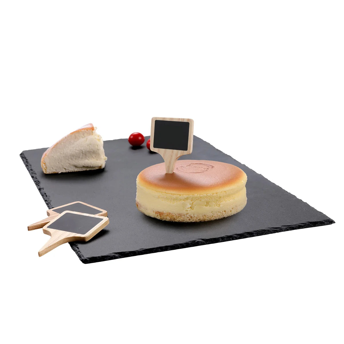 BIRDROCK HOME - Ensemble de Service en Ardoise-slate-serving-plate-costco-1896808-4